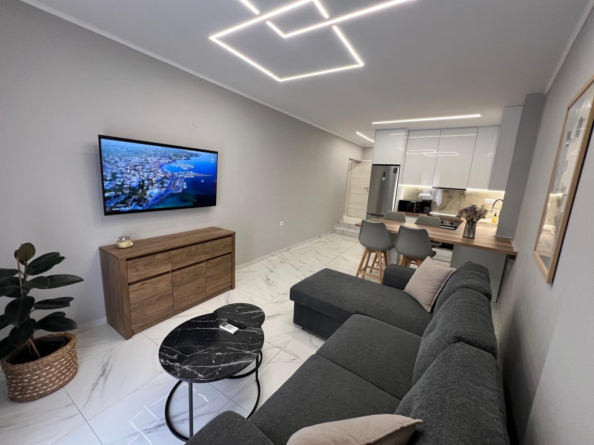 Luxury Apartment In Kavala Esterno foto