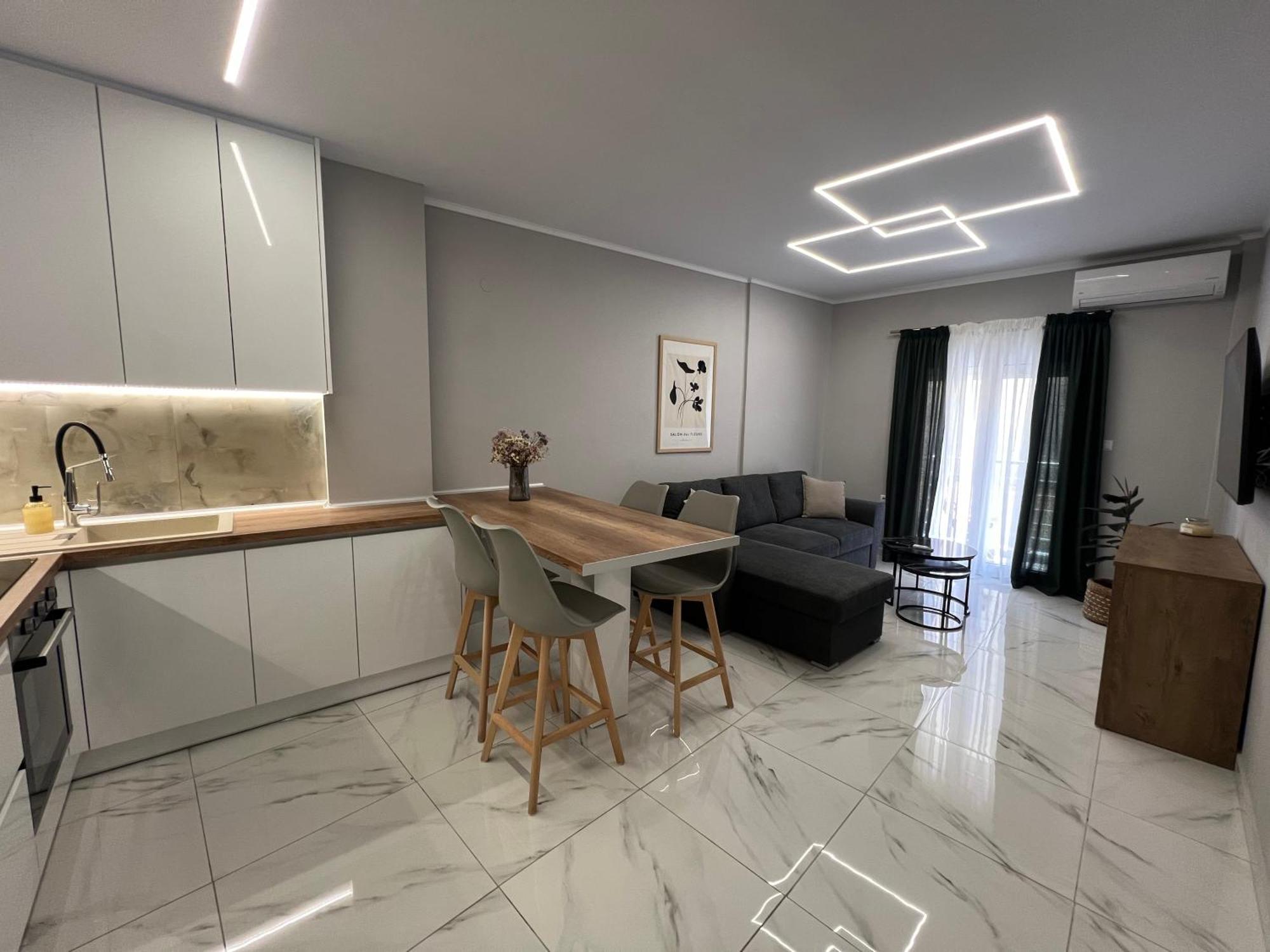 Luxury Apartment In Kavala Esterno foto